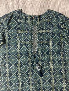 Boho Diamond Print Kurta