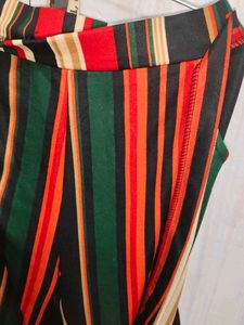 Boho Stripe Wide Leg Pants