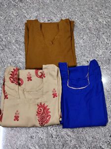 COMBO OF 3 KURTIS