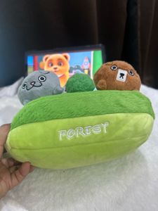 Cute Plush Toys - Set of 3
