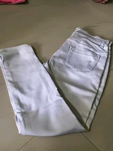 Light Gray Skinny Fit Jeans