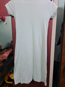 Mint Green T-Shirt Dress