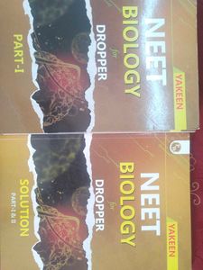 Yakeen NEET Biology Dropper Series , All parts I ,