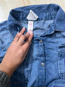 Denim Shirt Dress