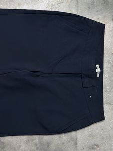 Navy Blue Wide Leg Trousers