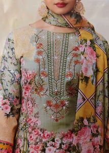 Floral Print Dress Material