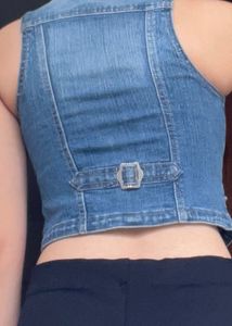 Zara Vintage Denim Vest