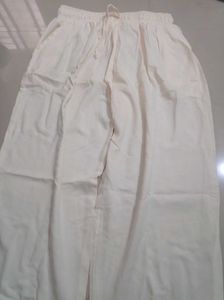 Comfortable Cream cotton pants