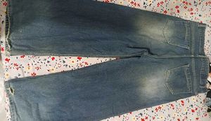 Women High-Rise Low Distress Light Fade Jeans