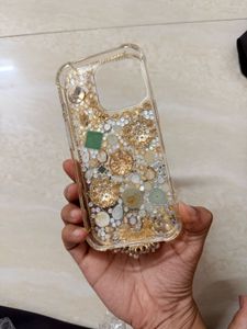 Exquisite Embellished Phone Case