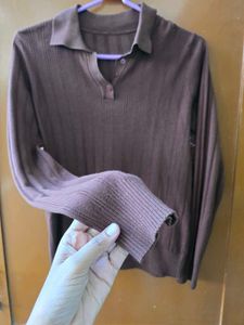 Cozy Ribbed Henley Top