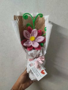 Handmade pipecleaner lotus Flower Bouquet