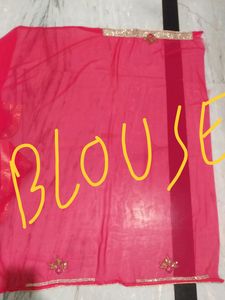 Heavy Moti Work Saree
