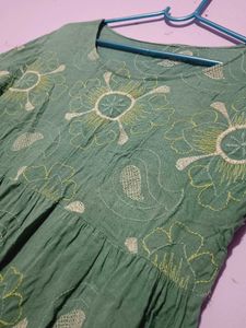 Floral Embroidered Top