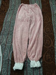 Cozy Pink Plush Nightgown