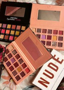 3 combo eyeshadow pallets not used