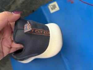 Men's Black &amp; Orange Sports Shoes