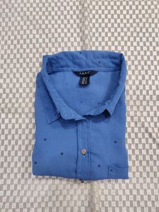 Deal Jeans -  Half Sleeve Crop Shirt.