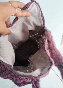 Chic Crochet Tote Bag