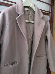 Elegant Brown Long Overcoat