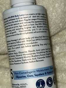WishCare AHA+BHA Body Lotion