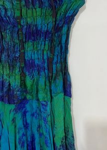 Bohemian Tie-Dye Maxi Dress