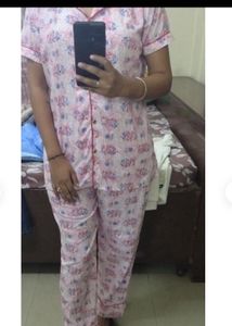 Cute Pink Pajama Set