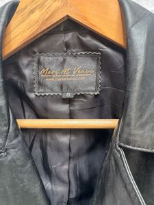 Black Leather Moto Jacket