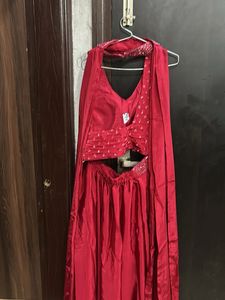 short choli with sharara dress