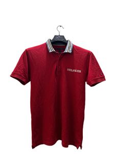 Tommy Hilfiger Red Polo Shirt