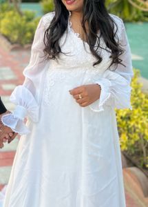 Elegant White Maxi Dress