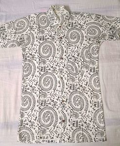 Unique Printed Men's Short Sleeve Shirt