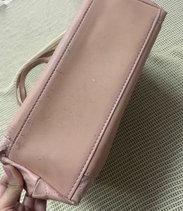 Pink Quilted Handbag