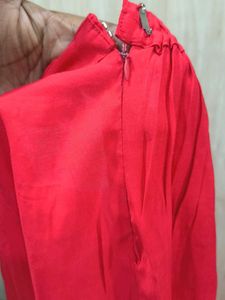 Yellow Kurta with Mirror Work