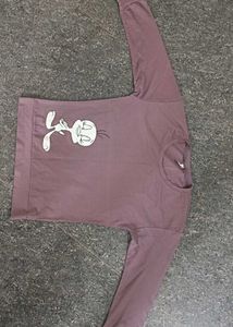 Cute Tweety Bird Graphic Sweatshirt