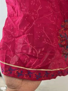 Beautiful Pink dress with Embellishments