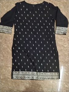 Elegant Black Kurta Set with Dupatta