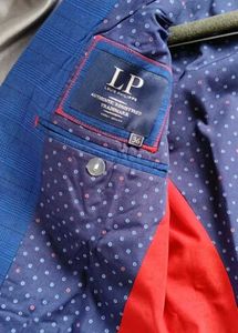 Louis Philippe Men's Blue Blazer