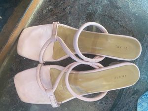 Pink heels