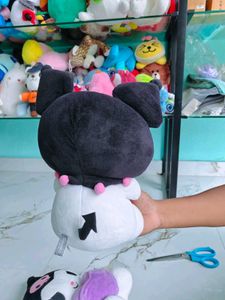 Kuromi Plush Toy with Heart
