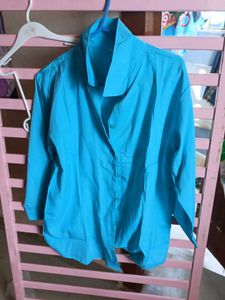 Turquoise Blue  formal shirt