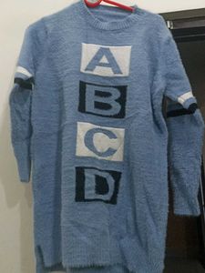 Trendy Blue ABCD Sweater