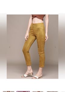 LABEL RITU KUMARHigh-Rise Ankle-Length Pants