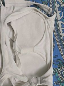 y2k padded Corset Style Tank Top