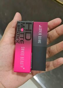 swiss beauty lipstick slightly used