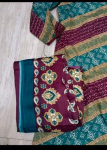 pashmina suit with shawl