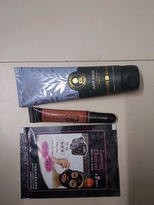 Hair Mask &amp; Charcoal Peel-Off Mas