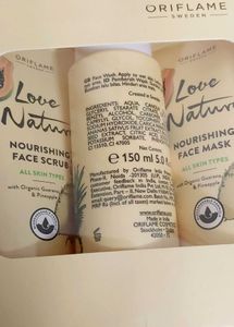 Oriflame Love Nature Fruit Facial Kit