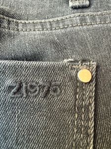 Stylish Dark Wash Straight Leg Jeans