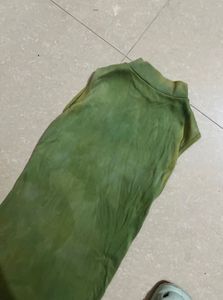 Green Tie-Dye Top